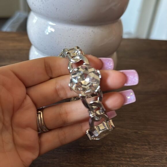 Elegant Silver Formal  Bracelet - Picture 7 of 9